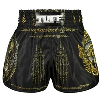 TUFF - 'Yaksa Yantra' High-Cut Retro Muay Thai Shorts