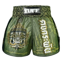 TUFF - 'The Immortal Yaksa' High-Cut Retro Muay Thai Shorts